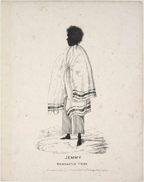 Jemmy, Newcastle Tribe by William Henry Fernyhough c1836  SLNSW